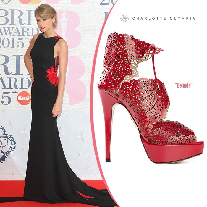 Đầm đuôi cá quyền quý của Roberto Cavalli giúp Taylor Swift trở thành tâm điểm tại lễ trao giải