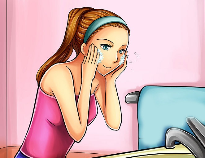 1. Quá chăm rửa mặt Mặc dù việc rửa mặt là cần thiết nhưng nếu rửa quá nhiều sẽ gây mất độ ẩm, làm da bị khô đi. Bạn chỉ nên rửa mặt 2 lần trong một ngày, trừ khi phải tiếp xúc với quá nhiều bụi bẩn. Đặc biệt nên chọn sữa rửa mặt dịu nhẹ vào buổi sáng và chọn loại làm sạch tăng cường hơn cho buổi tối.