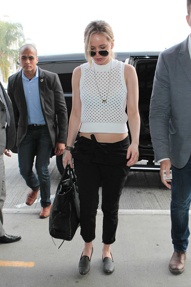 Vóc dáng của Jennifer Lawrence vẫn luôn