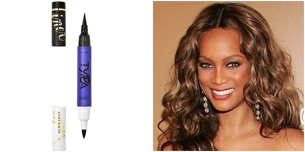 4. Tyra Bank: Bút kẻ mắt Oops Liner của cựu siêu mẫu nổi tiếng Tyra Bank gây ấn tượng nhờ đầu bút kẻ mảnh và một đầu bút 