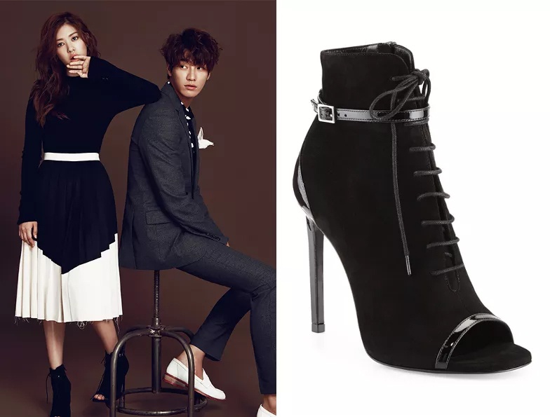 Saint Laurent Suede ($584) Worn By Jung So Min