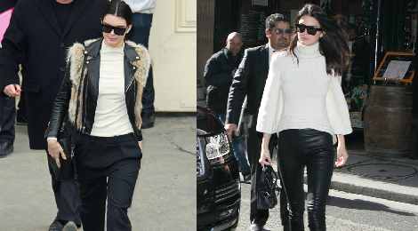 Cach phoi do dao pho ngay lanh cua Kendall Jenner hinh anh