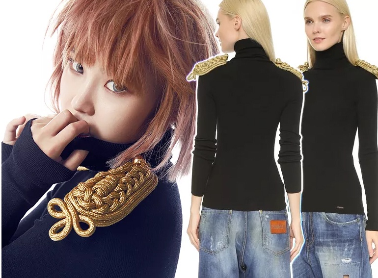 DSquared2 Long Sleeve Pullover ($1,325.00) Worn By SECRET‘s Hyosung