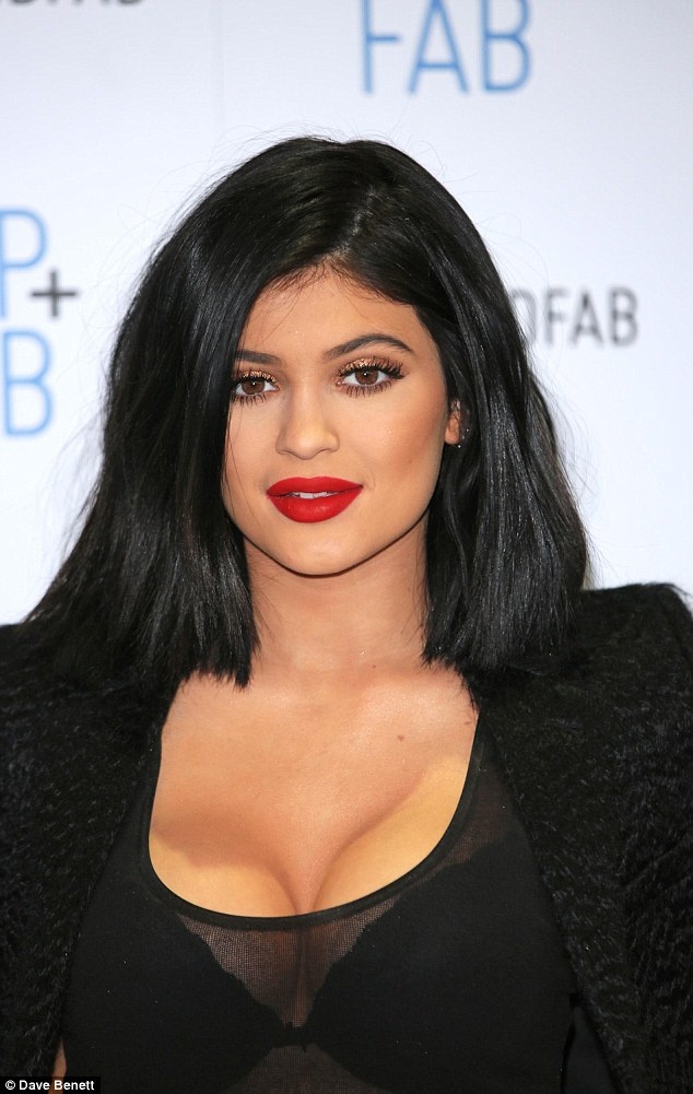 Kylie Jenner at the Nip FAB photo call, March 2015