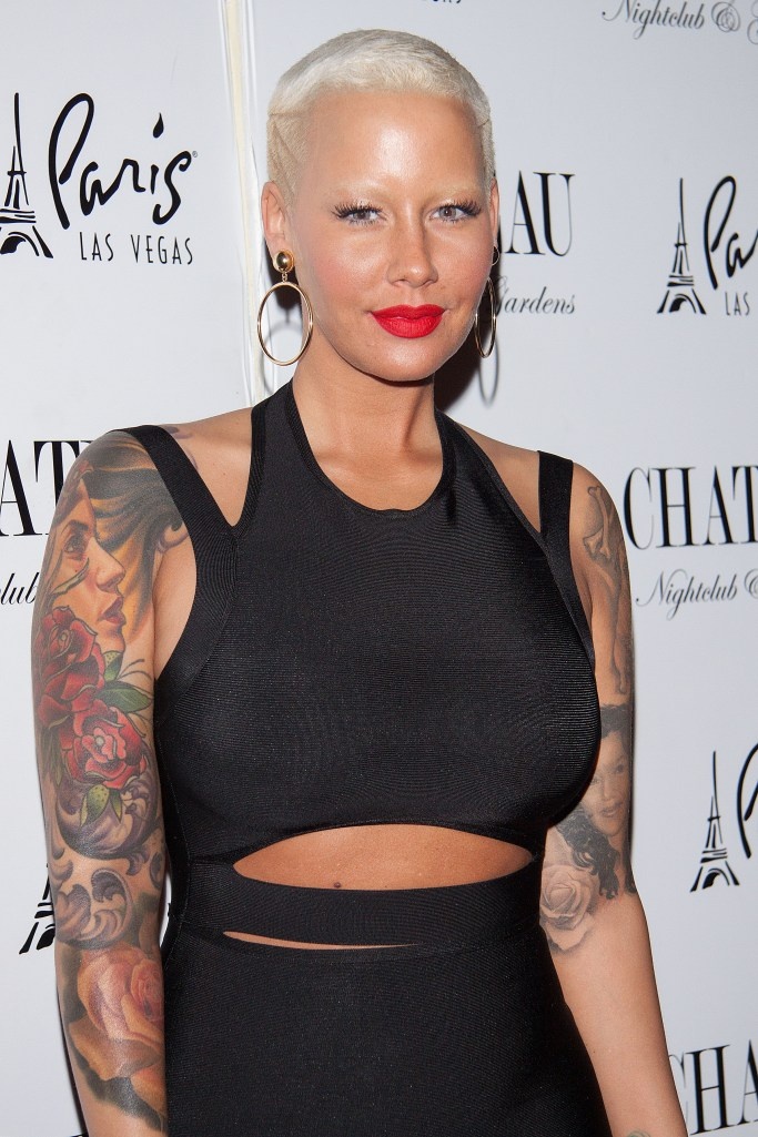 Amber Rose at Chateau Nightclub for Memorial Day weekend