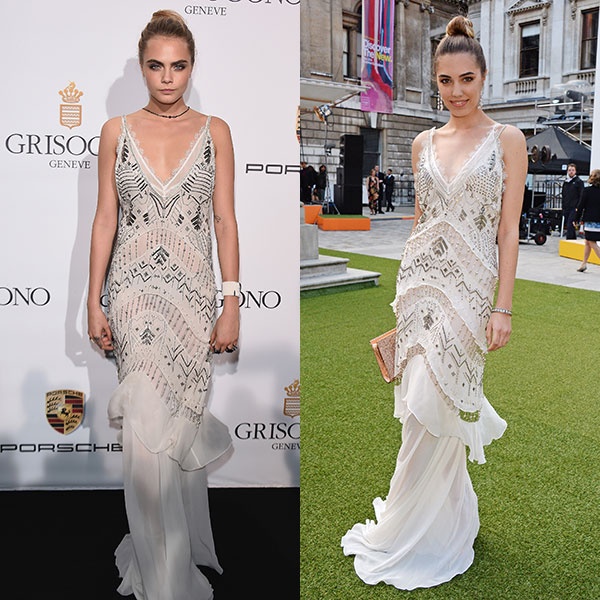 Cara Delevingne and Amber le Bon