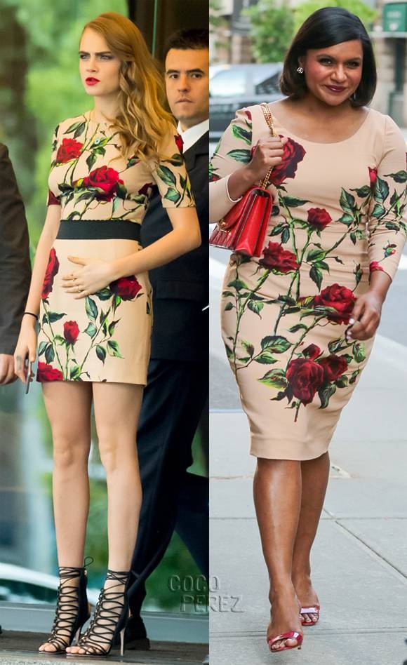 Cara Delevingne and Mindy Kaling