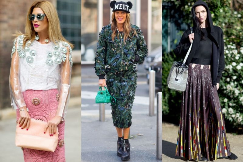 Sequin và ánh kim chỉ dành cho buổi tối: Trang phục ánh kim và sequin sẽ lấp lánh và ấn tượng hơn vào buổi tối, tuy nhiên những phụ kiện hay quần áo ánh kim, sequin cũng hoàn toàn có thể diện vào ban ngày. Để set đồ được hoàn hảo bạn hãy mix chiếc áo hay váy sequin với những trang phục đơn giản khác.