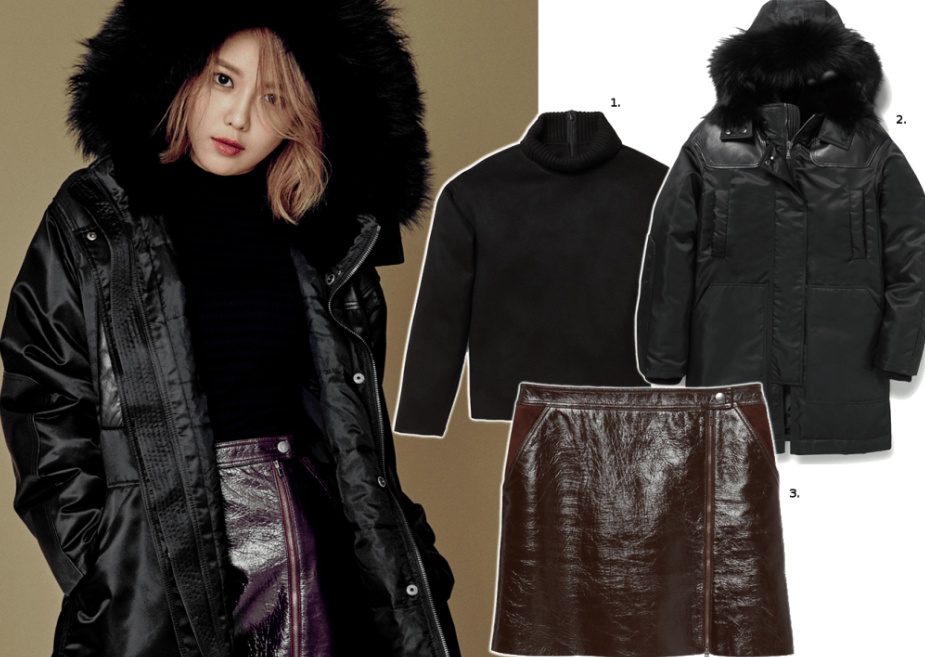 Kang So Ra Zara Suede Jacket ($189