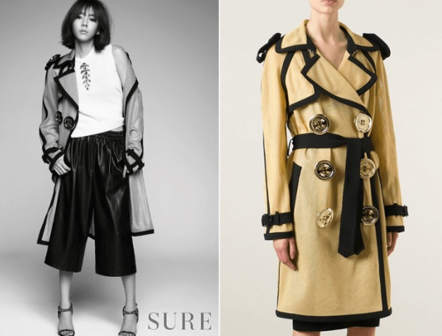 Uee Burberry Animal Print Rabbit Fur And Shearling Coat ($10,000.
