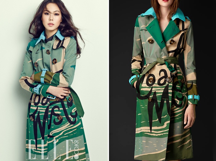 Jo Bo Ah Sonia Rykiel Double Serge Wool Coat ($1,880