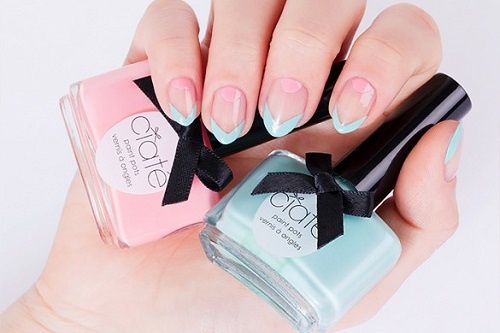 Ve mong dep voi 2 gam mau pastel choi Tet hinh anh