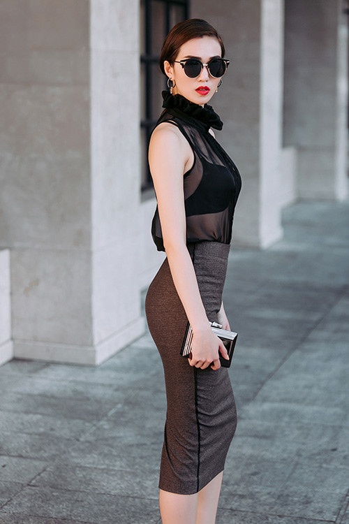 Thời trang khoe nội y của sao việt ảnh 14 Thoi trang khoe noi y cua sao viet anh 14