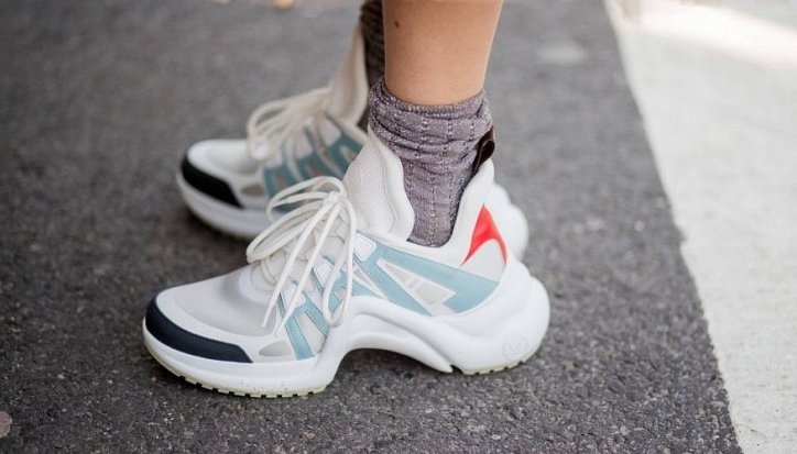 xu hướng dad sneakers ảnh 2 xu huong dad sneakers anh 2