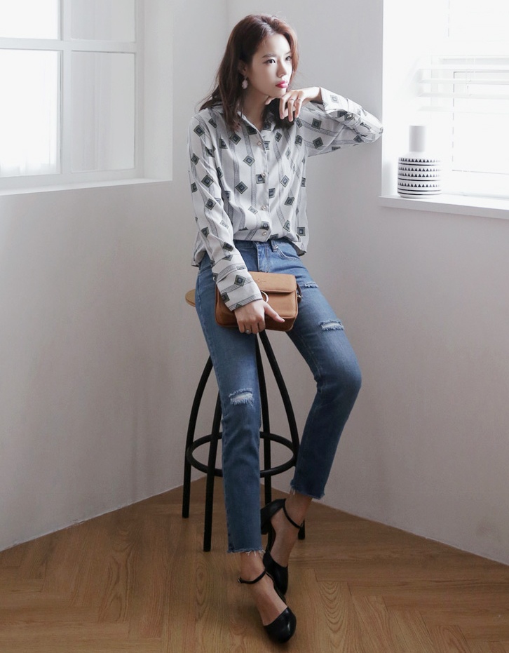 Xu huong quan jeans xe gau anh 2