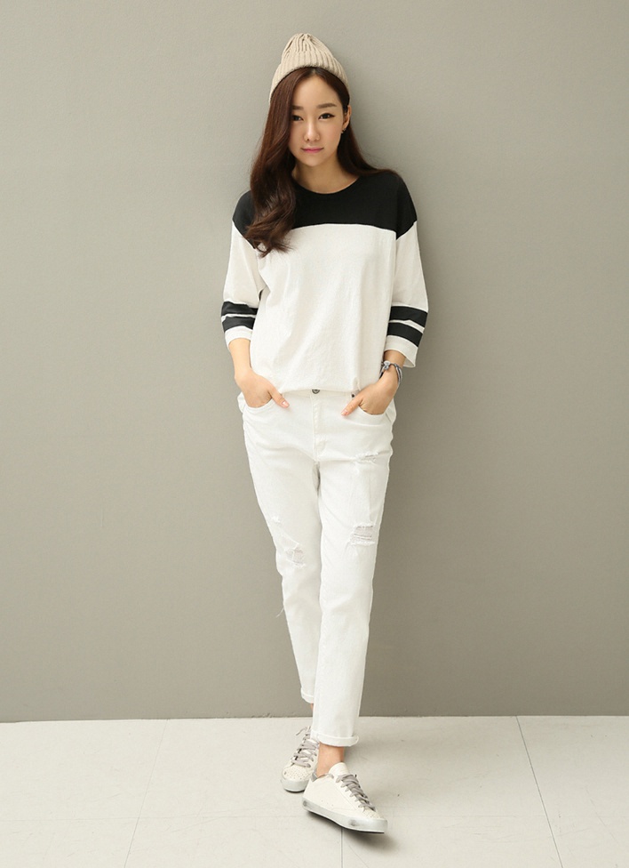 Cach ket hop trang phuc voi quan boyfriends anh 13