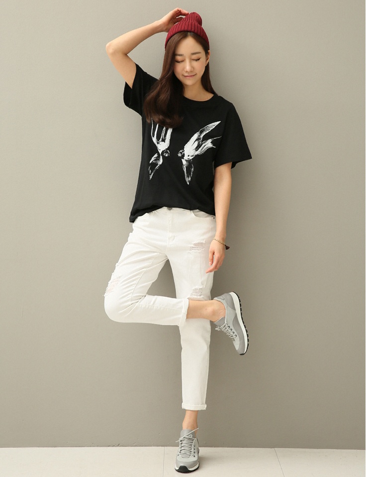 Cach ket hop trang phuc voi quan boyfriends anh 14