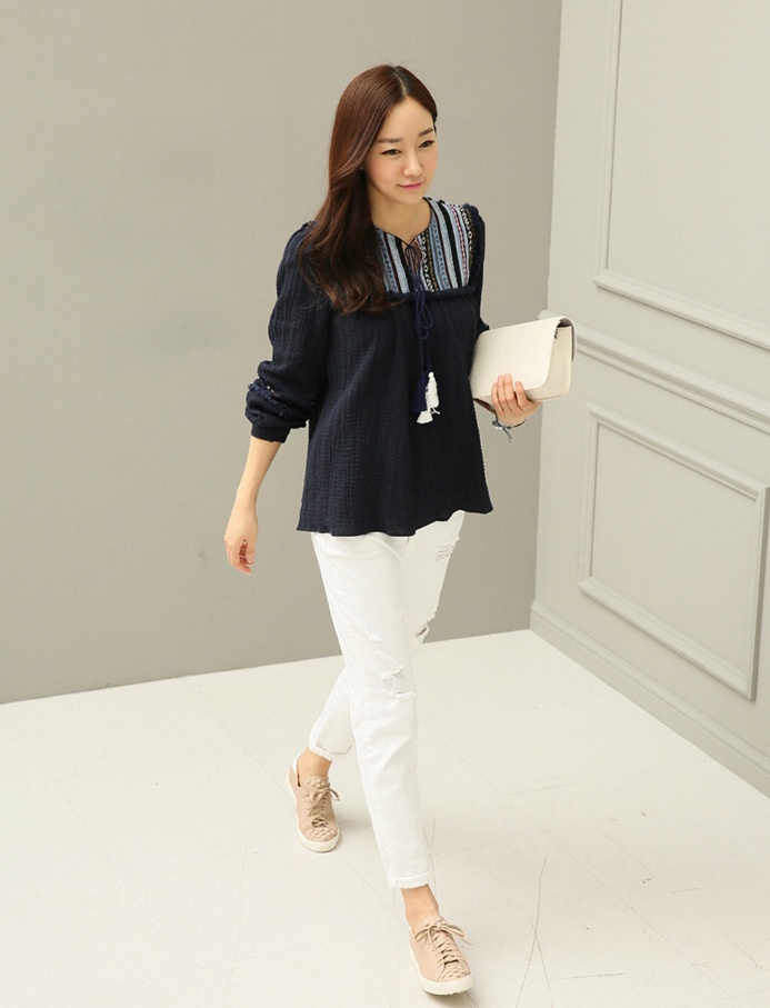 Cach ket hop trang phuc voi quan boyfriends anh 15