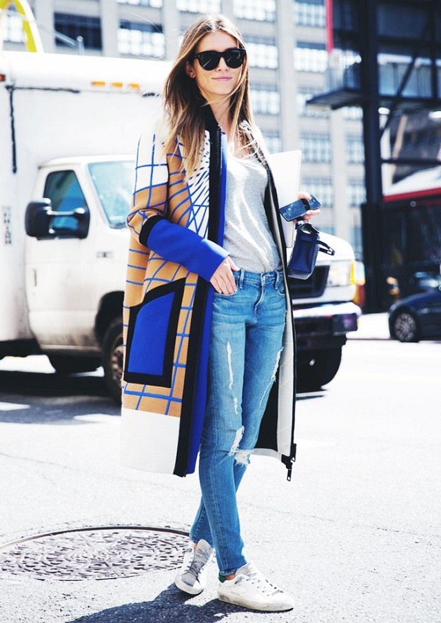 Mix quần jeans và áo phông ảnh 2 Mix quan jeans va ao phong anh 2