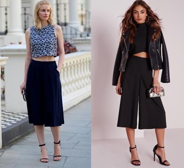 Mix giày với quần culottes ảnh 1 Mix giay voi quan culottes anh 1