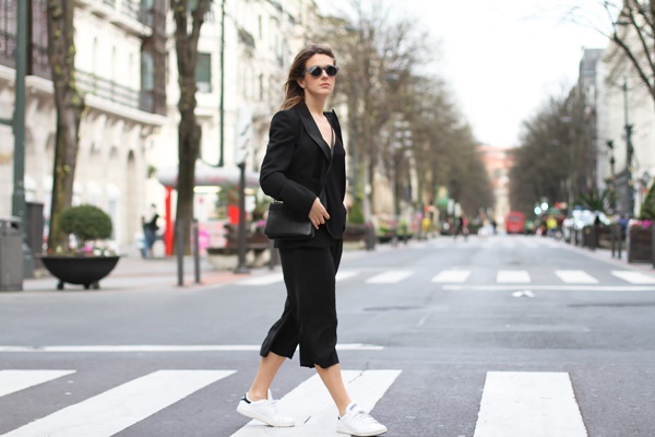 Mix giày với quần culottes ảnh 9 Mix giay voi quan culottes anh 9