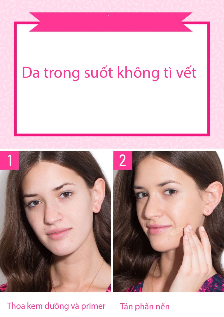 cach trang diem cho lan da trong suot anh 3