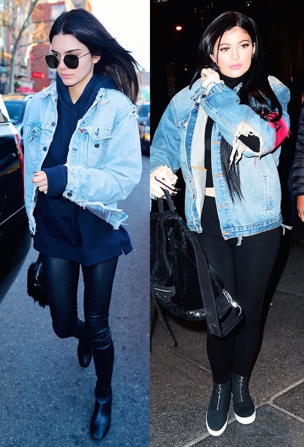 kendall Jenner,  kylie Jenner,  thoi trang giong nha anh 1