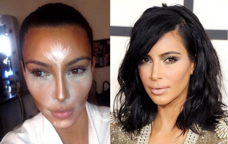 Bí quyết trang điểm của Kim Kardashian ảnh 3 Bi quyet trang diem cua Kim Kardashian anh 3