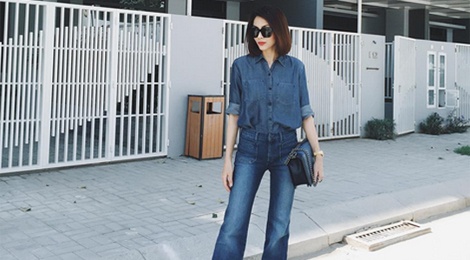 Ha Tang goi y cac mau jeans an gian tuoi don he hinh anh
