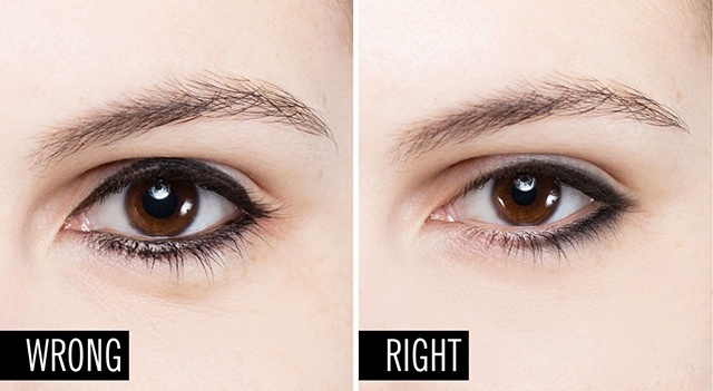 Sai lầm khi kẻ mắt ảnh 9 Sai lam khi ke mat anh 9