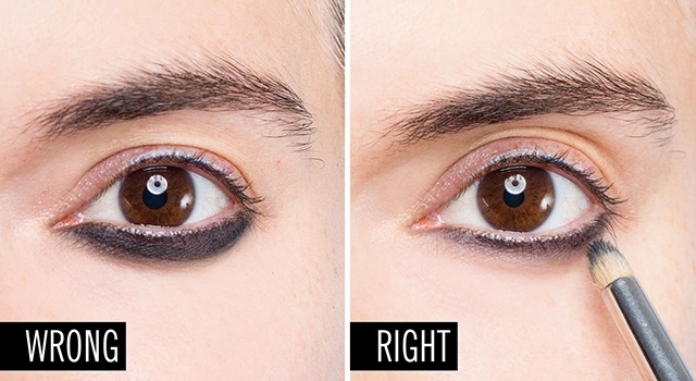 Sai lầm khi kẻ mắt ảnh 10 Sai lam khi ke mat anh 10