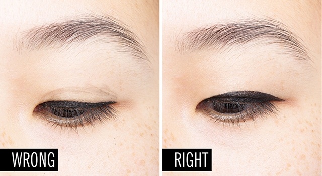 Sai lầm khi kẻ mắt ảnh 2 Sai lam khi ke mat anh 2
