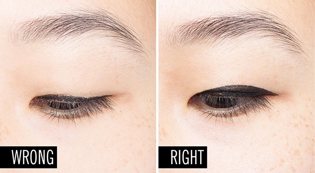 Sai lầm khi kẻ mắt ảnh 11 Sai lam khi ke mat anh 11