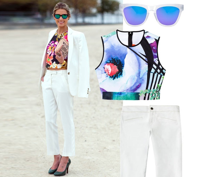 Mặc đẹp với crop top ảnh 1 Mac dep voi crop top anh 1