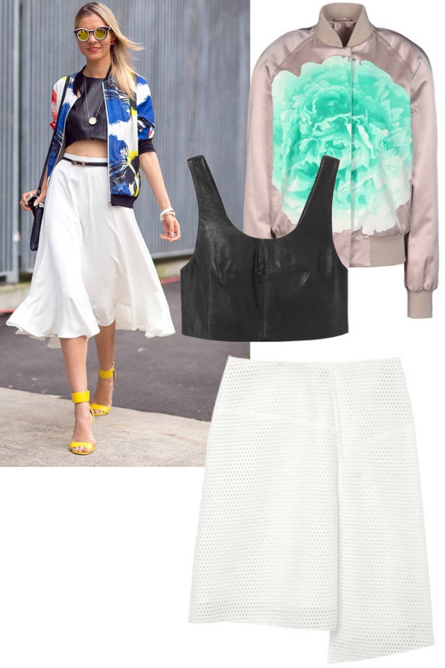 Mặc đẹp với crop top ảnh 2 Mac dep voi crop top anh 2