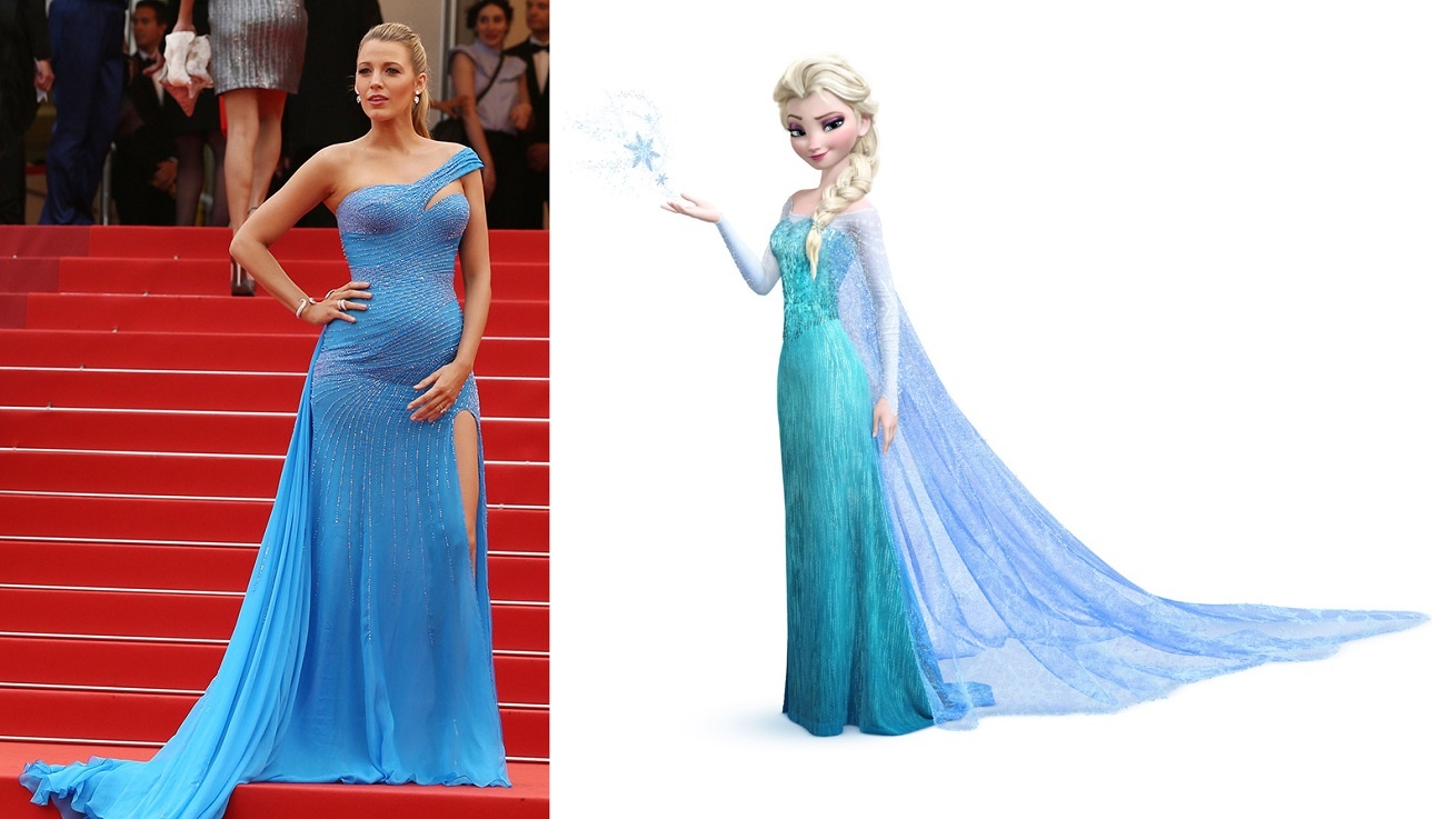 Blake Lively mac dep nhu cong chua Disney anh 2