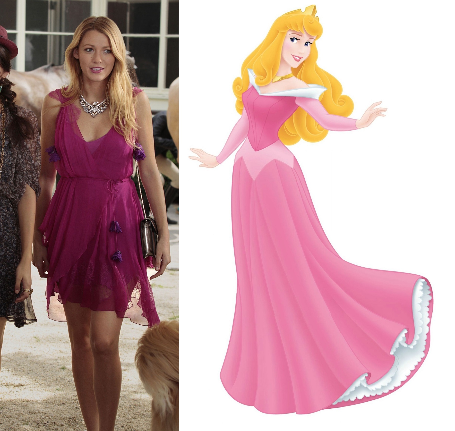 Blake Lively mac dep nhu cong chua Disney anh 5