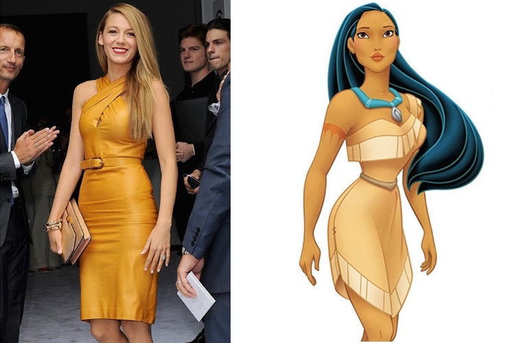 9 lan hoa than thanh cong chua Disney cua Blake Lively hinh anh