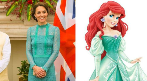 12 lan mac dep nhu cong chua Disney cua cong nuong Kate hinh anh