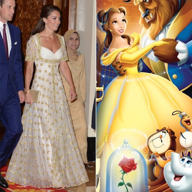 Kate Middleton mặc đẹp như công chúa Disney ảnh 2 Kate Middleton mac dep nhu cong chua Disney anh 2