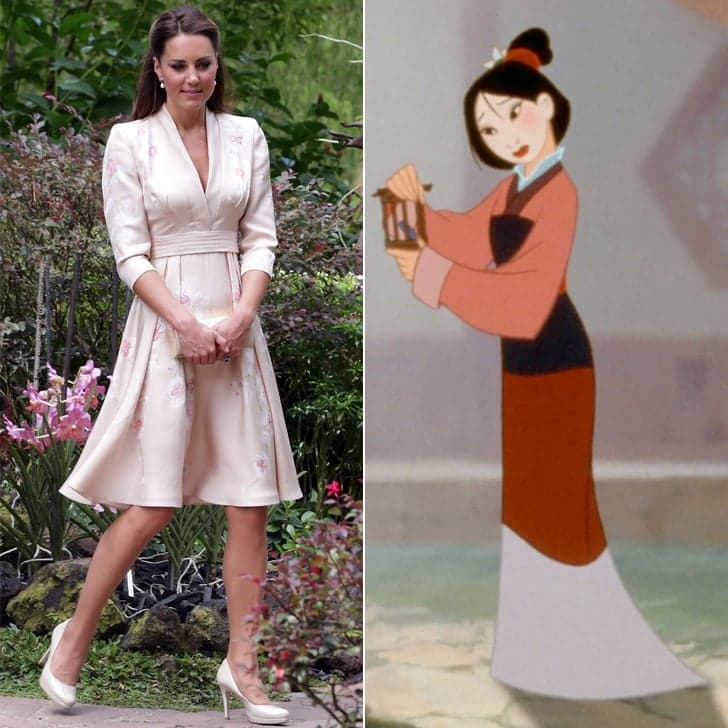 Kate Middleton mặc đẹp như công chúa Disney ảnh 3 Kate Middleton mac dep nhu cong chua Disney anh 3