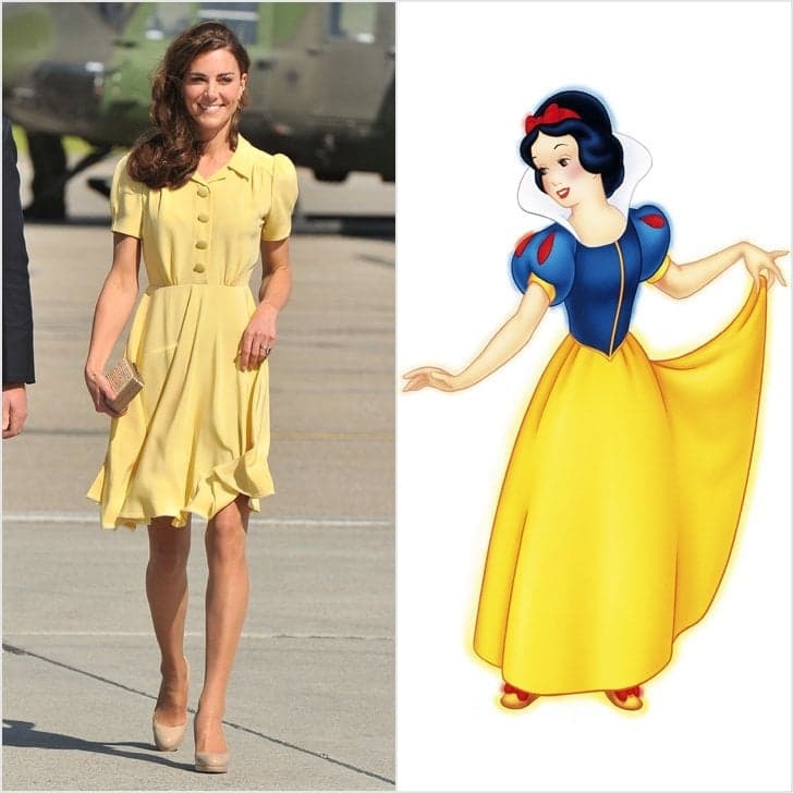 Kate Middleton mặc đẹp như công chúa Disney ảnh 4 Kate Middleton mac dep nhu cong chua Disney anh 4