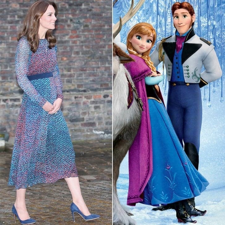 Kate Middleton mặc đẹp như công chúa Disney ảnh 6 Kate Middleton mac dep nhu cong chua Disney anh 6