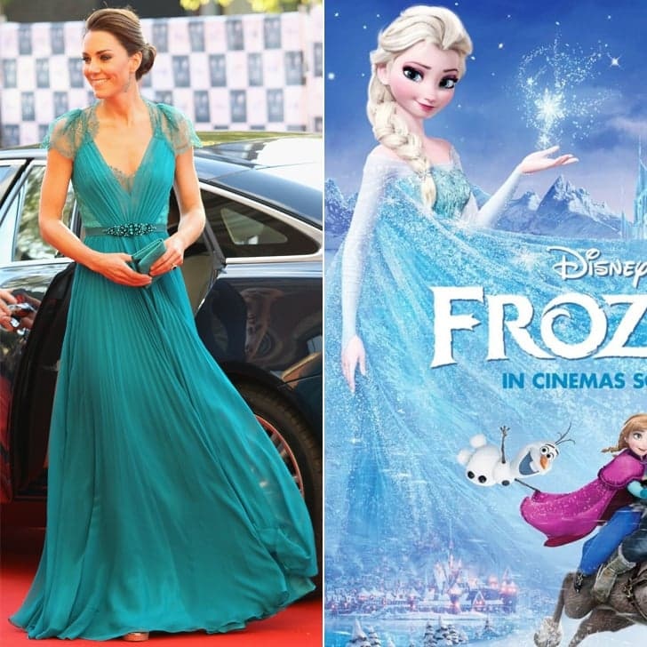 Kate Middleton mặc đẹp như công chúa Disney ảnh 7 Kate Middleton mac dep nhu cong chua Disney anh 7