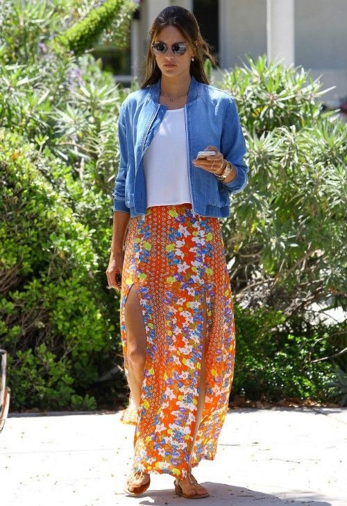 Cach dien denim mua he anh 6