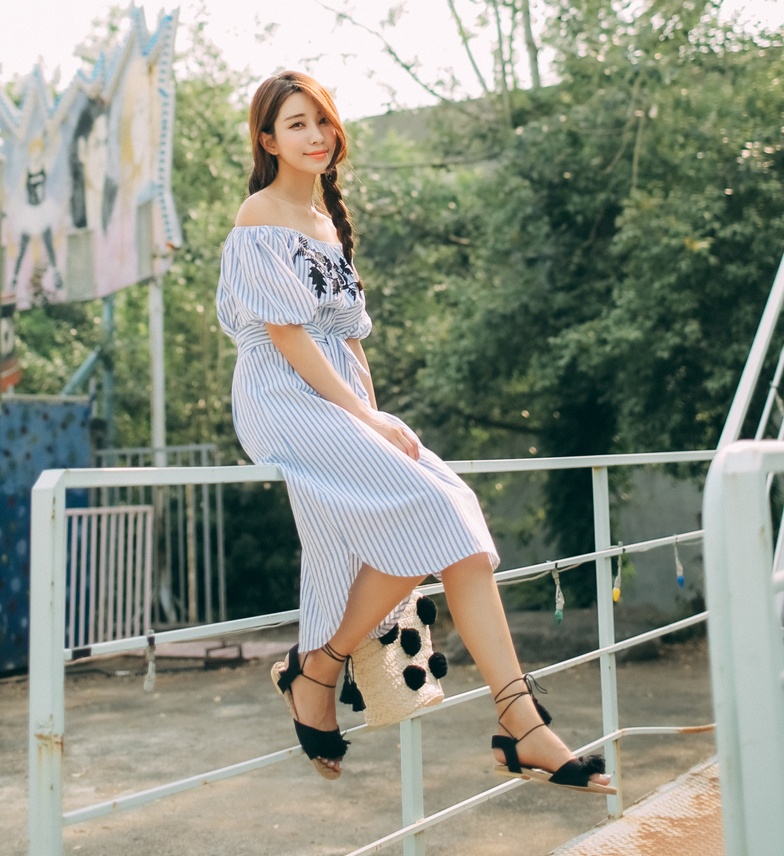 dam ke,  dam so mi,  thoi trang ke anh 3