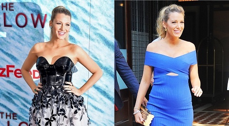 Thoi trang he sanh dieu cua ba bau Blake Lively hinh anh