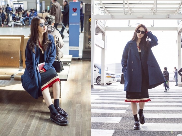Thời trang sân bay của Park Shin Hye ảnh 4 Thoi trang san bay cua Park Shin Hye anh 4