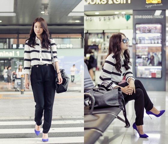 Thời trang sân bay của Park Shin Hye ảnh 6 Thoi trang san bay cua Park Shin Hye anh 6