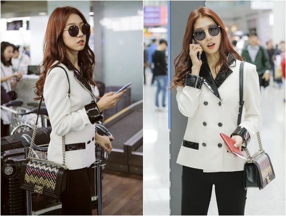 Thời trang sân bay của Park Shin Hye ảnh 9 Thoi trang san bay cua Park Shin Hye anh 9